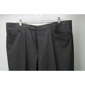 Rota Gray Woven Wool Dress Pants Trousers 56 EU Brand NEW